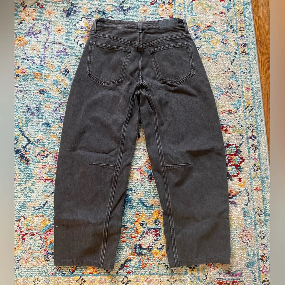 Black Madewell Barrel Jeans - Picture 4 of 4